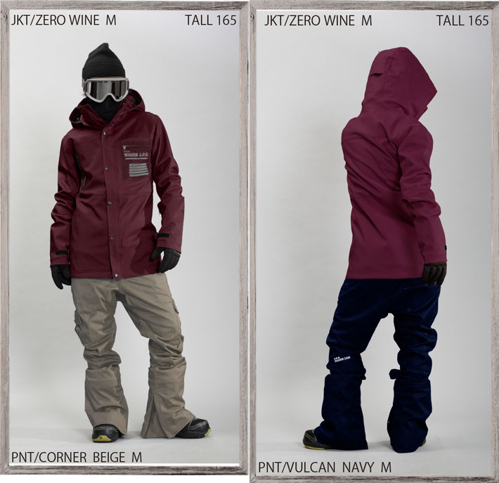 25-26 WACON ウェア ジャケット ワコン スノーボード メンズ ZERO