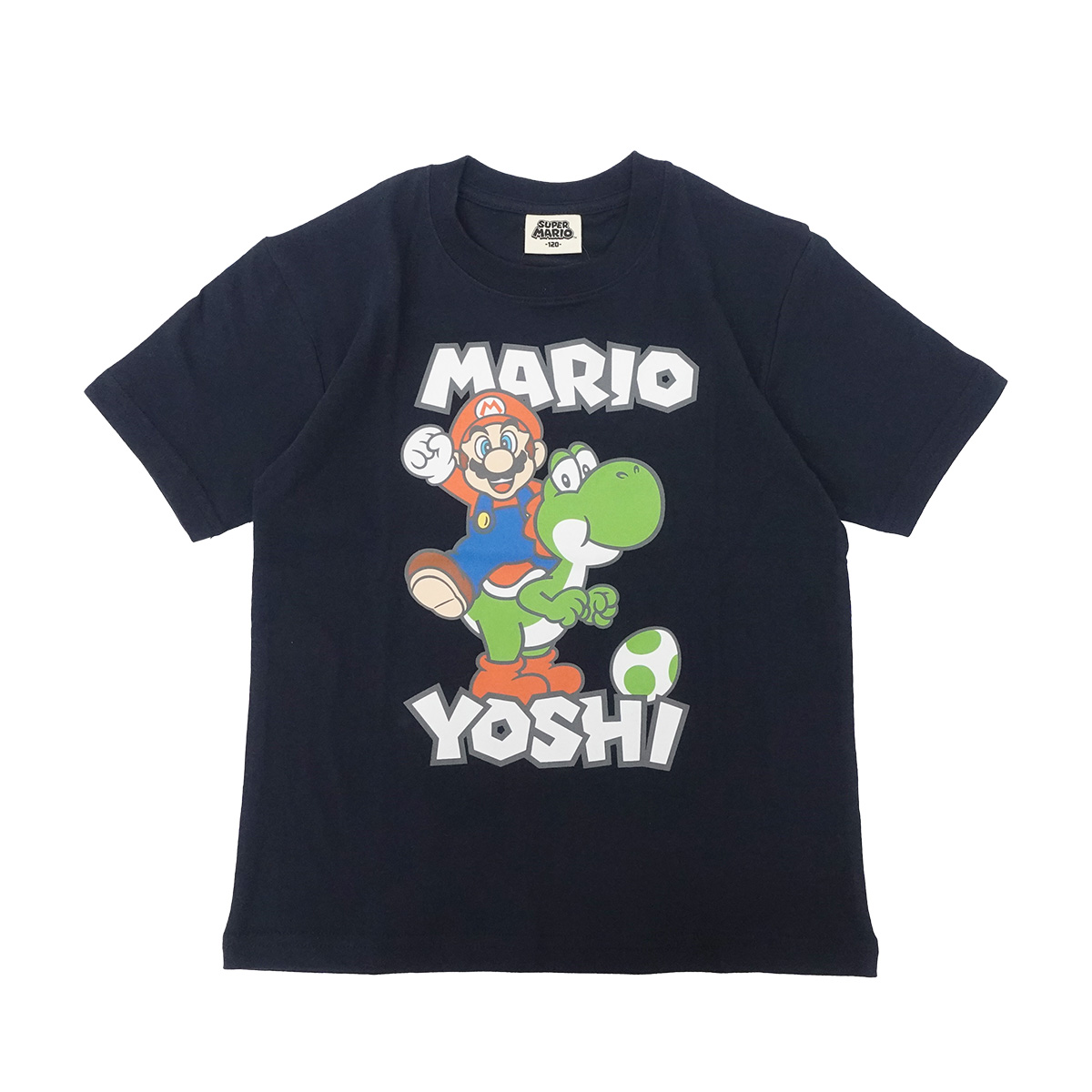 任天堂（Nintendo） スーパーマリオ 子供服 キッズ Tシャツ KIDS HERE