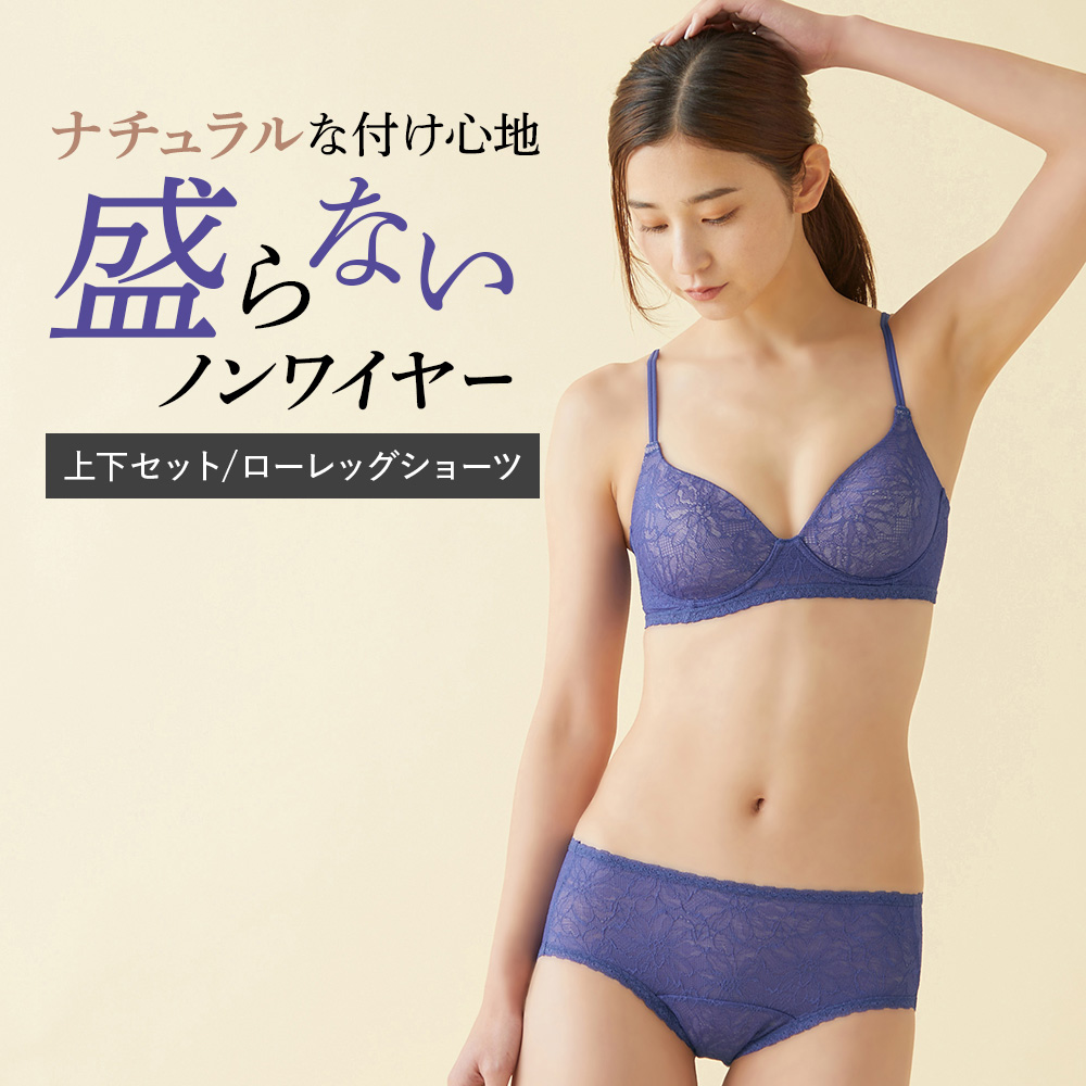 Tuche グンゼ GUNZE トゥシェ ノンワイヤーブラジャー 上下セット