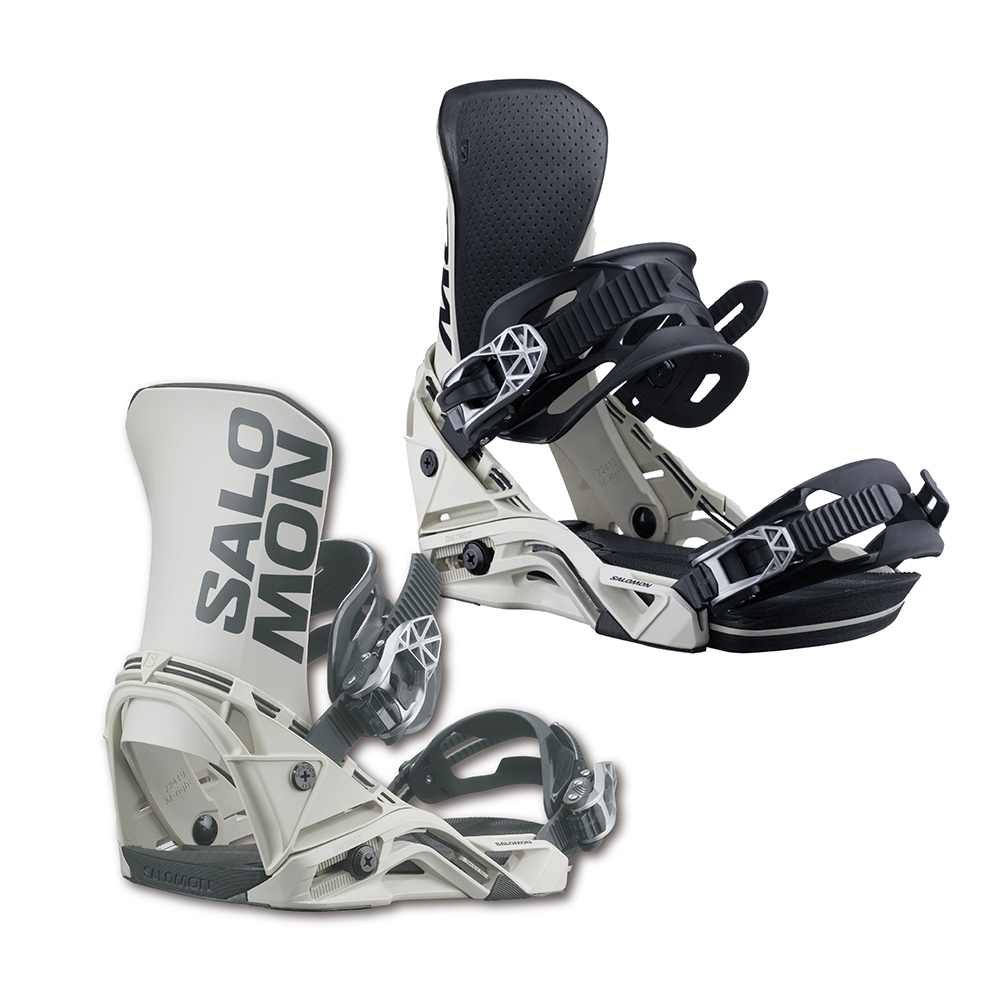 SALOMON スノーボード ビンディング（色：イエロー系）｜スノーボード