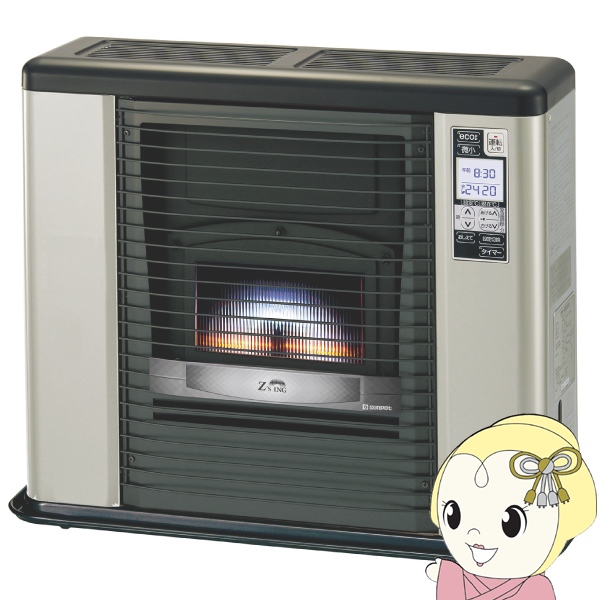 ゼータスイング 【メーカー直送】 石油ストーブFF式 ふく射 ゼータス