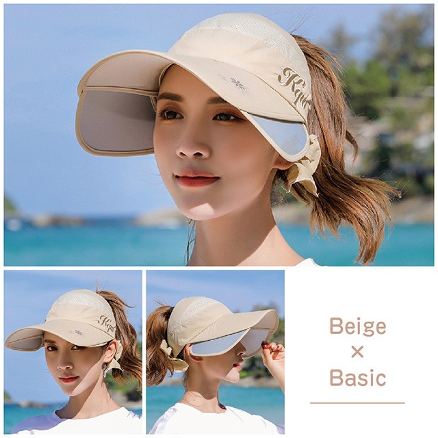 UVカットサンバイザー 帽子 UVカット レディース おしゃれ ゴルフ