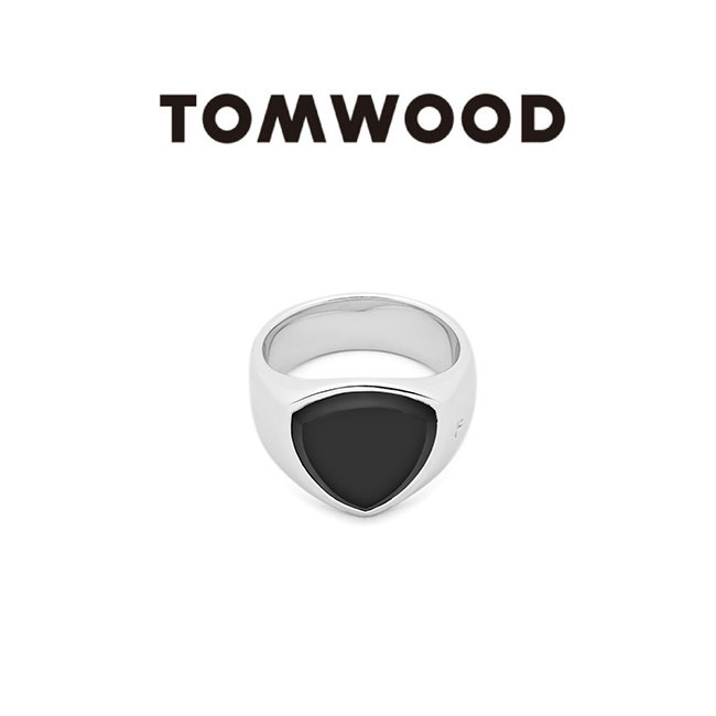 TOM WOOD（トムウッド） Oval Black Onyx オーバル ブラックオニキス