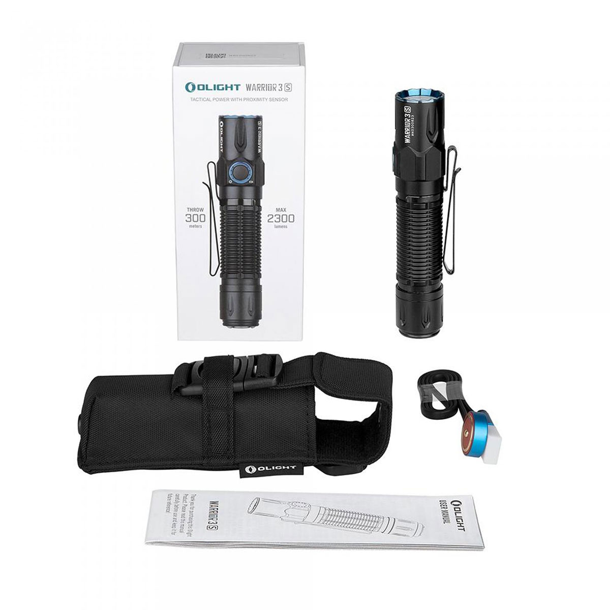 OLIGHT OLIGHT(オーライト) WARRIOR 3S エルフブルー 懐中電灯