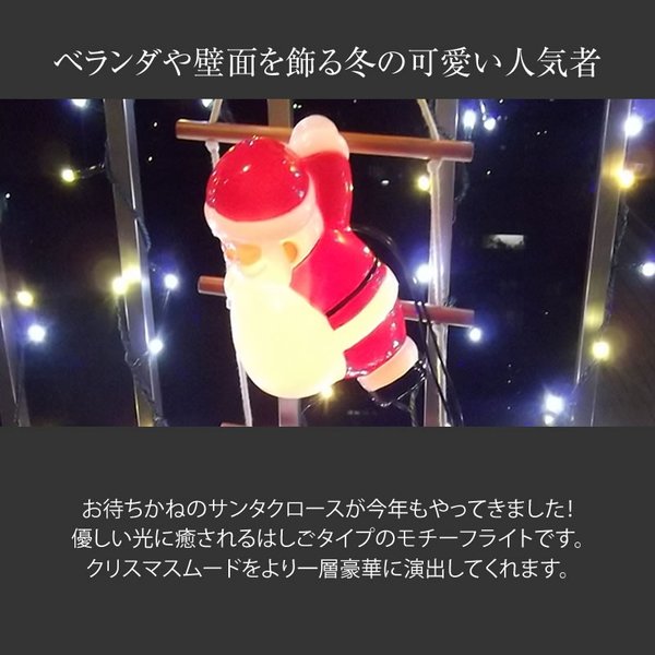 タカショー イルミネーション 屋外 サンタ LED ライト クリスマス 電飾