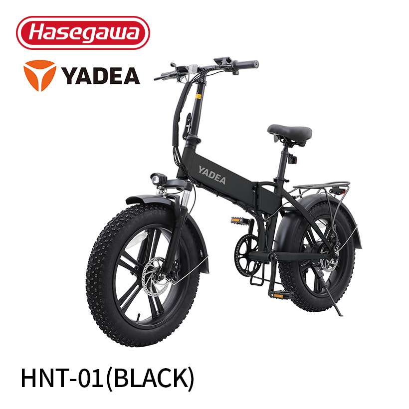 HNT-01 (BK) 】電動アシスト自転車 公道走行可能 20インチ ブラック