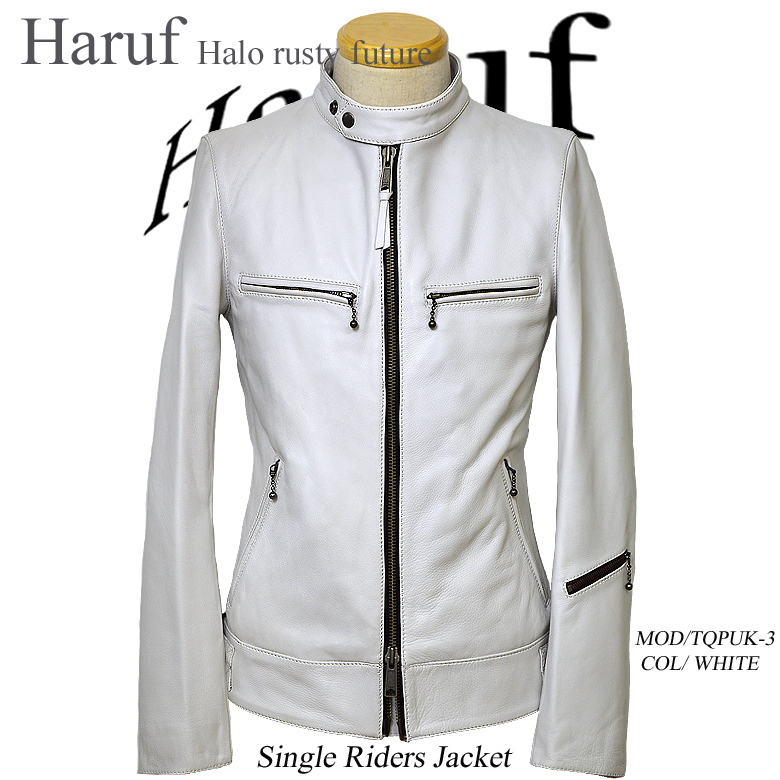 Haruf（ハルフ） レザージャケット メンズ 本革 ライダースジャケット