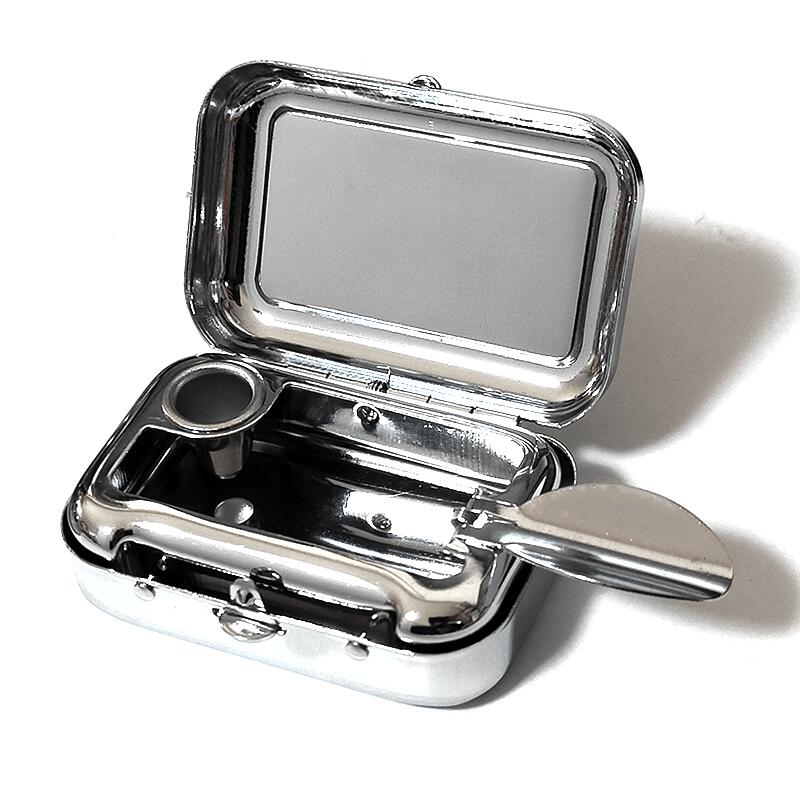 携帯灰皿 栃木レザー 国産 日本製 ギフト ラッピング 皮 箱入り 本革