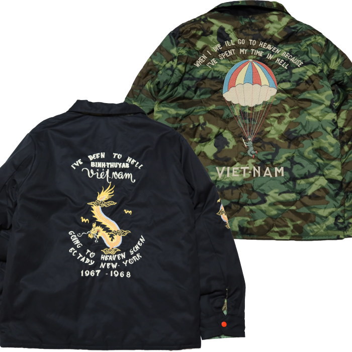 TAILOR TOYO テーラー東洋 リバーシブルベトジャン ベトナムドラゴン