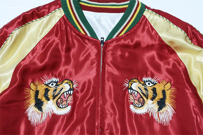 TAILOR TOYO テーラー東洋 スカジャン EAGLE×BLUE TIGER 鷲 青虎