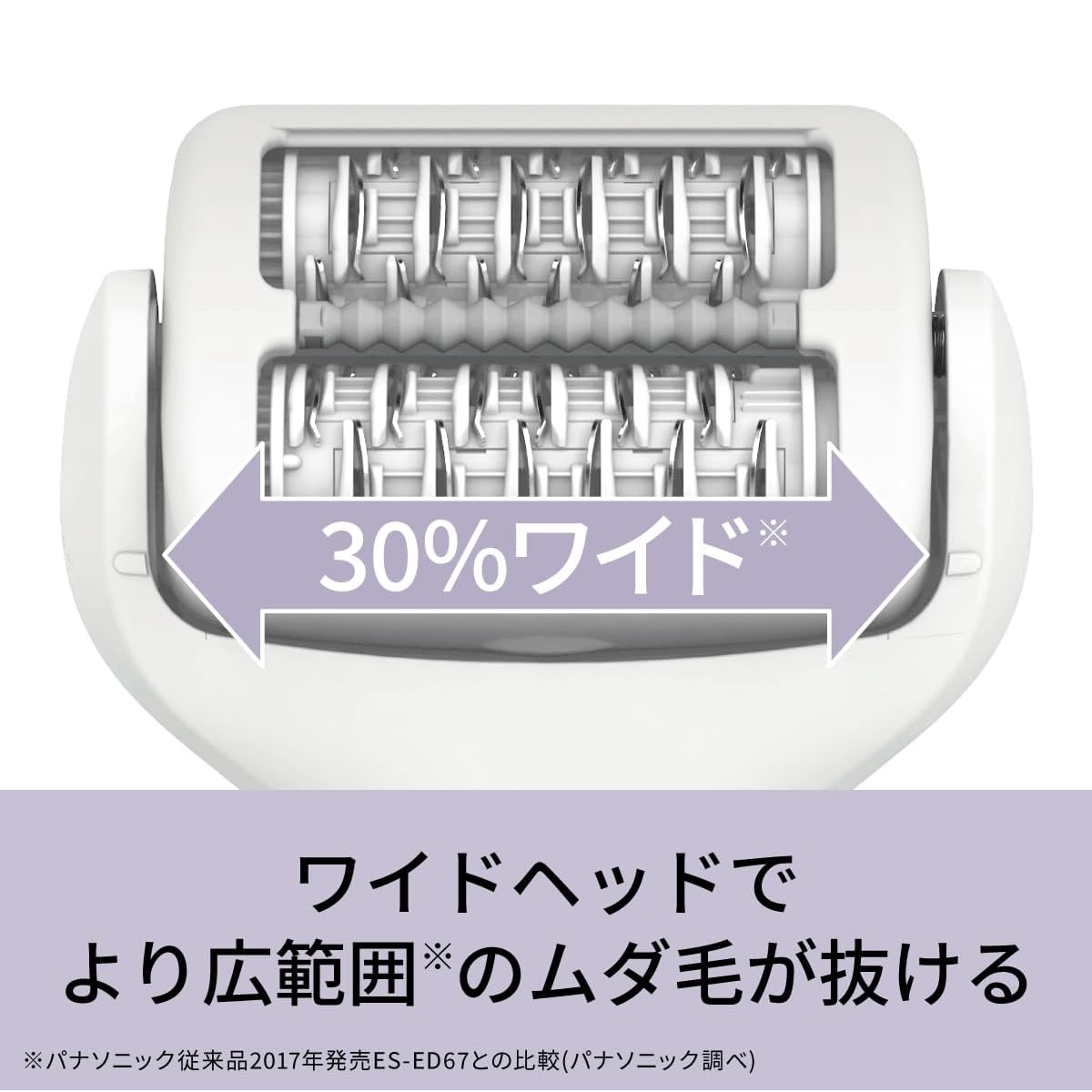 ソイエ パナソニック ES-EY4A-W 脱毛 アタッチメント2種 ホワイト 充電
