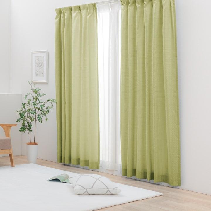 カーテン 4枚セット 4枚組 4Pラスター 幅100cm 丈190 200 ドレープ