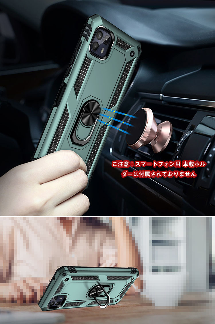 motorola moto g50 5g 耐衝撃 ケース リング付き 2重構造 保護ケース