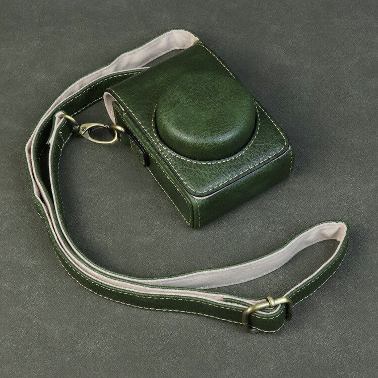 RICOH GR IV ケース III IIIx カバー ショルダーストラップ付き PU