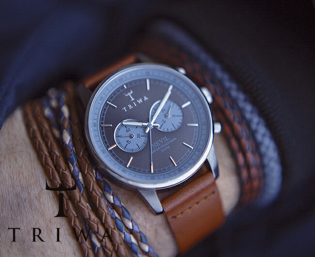 トリワ TRIWA NIGHT NEVIL ナイト ネビル マットクロノグラフ 10気圧
