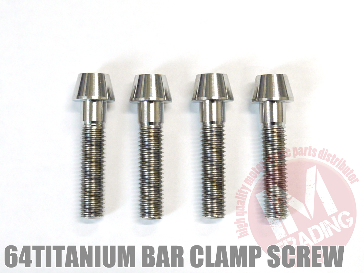 GS400 旧車専用 64チタン合金製ハンドルクランプボルトセット