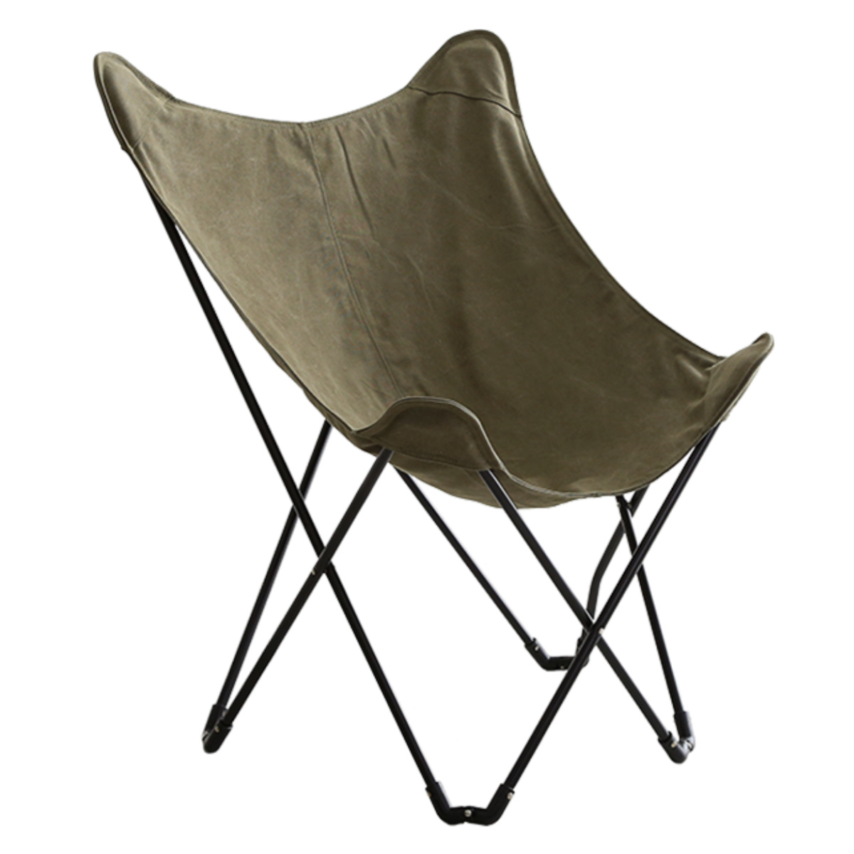 アウトドアチェア 2脚セット フォールディングチェア ハブル