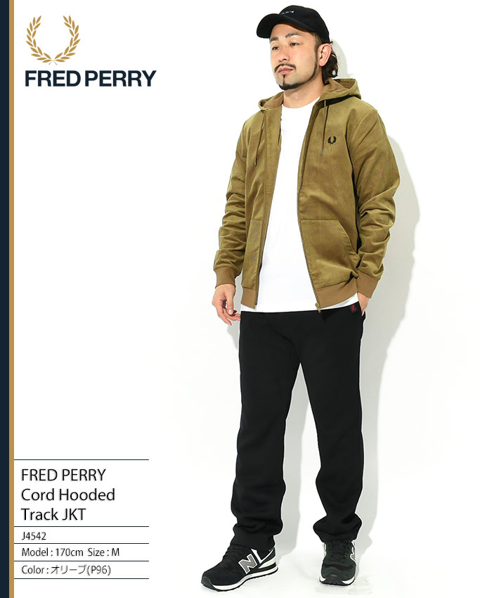 FRED PERRY（フレッドペリー） ジャケット メンズ コード フーデッド