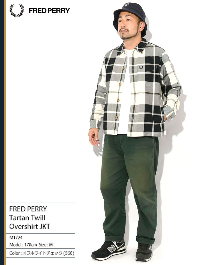 FRED PERRY（フレッドペリー） ジャケット メンズ タータン ツイル