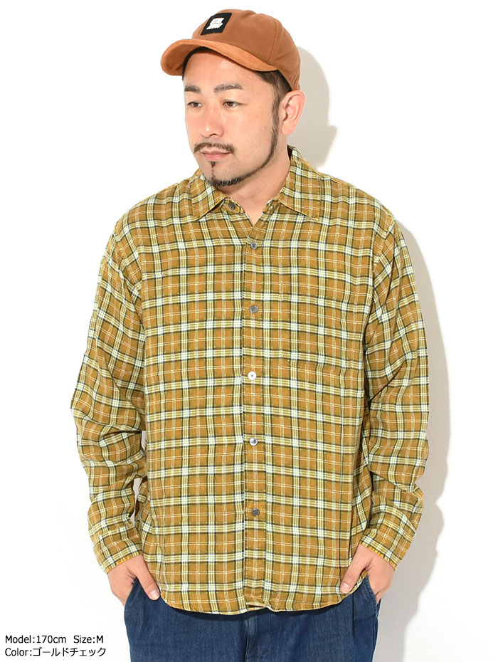 STUSSY（ステューシー） シャツ 長袖 メンズ Matthew Plaid ( shirt
