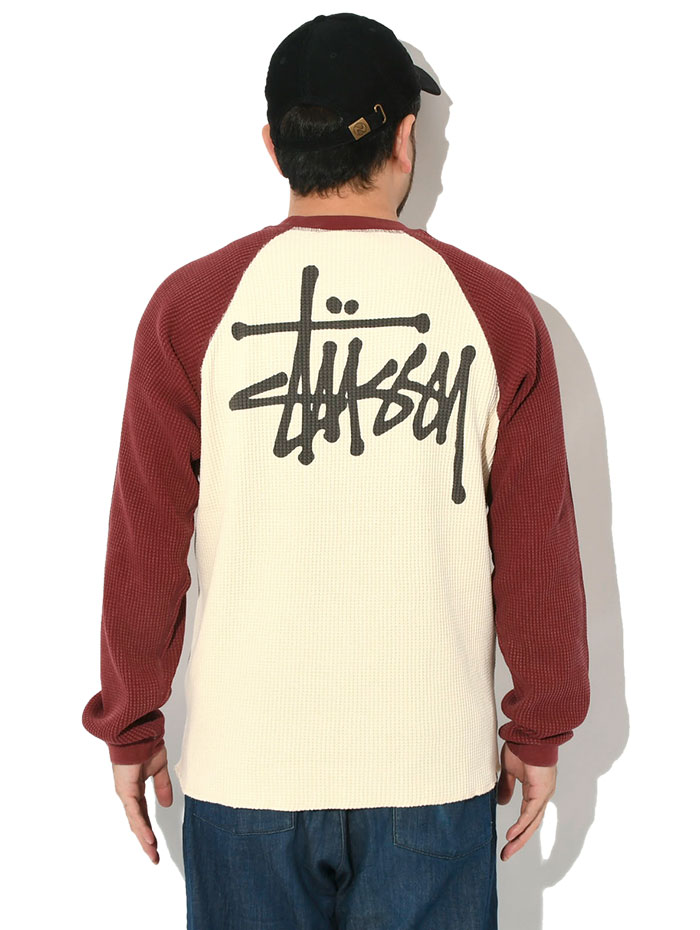 STUSSY（ステューシー） ラグラン 長袖 メンズ 2 Tone Thermal