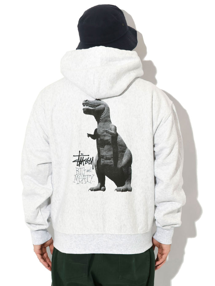 STUSSY（ステューシー） パーカー ジップアップ メンズ Big & Meaty
