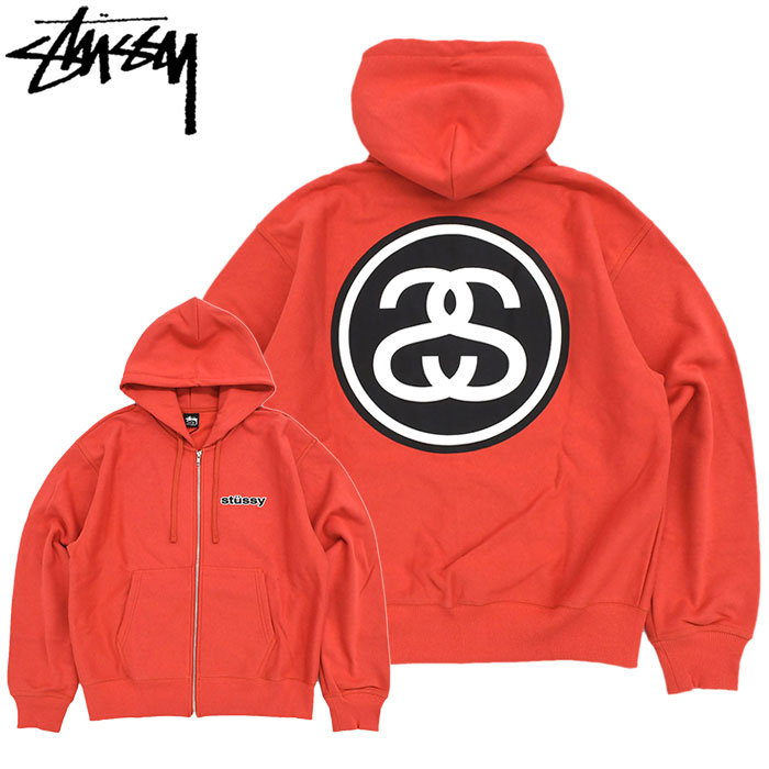 STUSSY（ステューシー） パーカー ジップアップ メンズ SS Link ( full