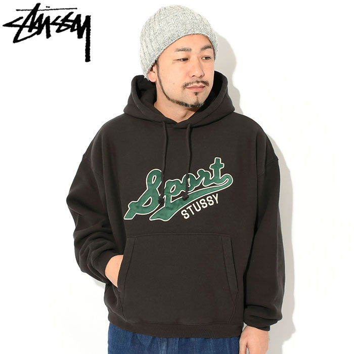 STUSSY（ステューシー） パーカー プルオーバー メンズ Satin Patch