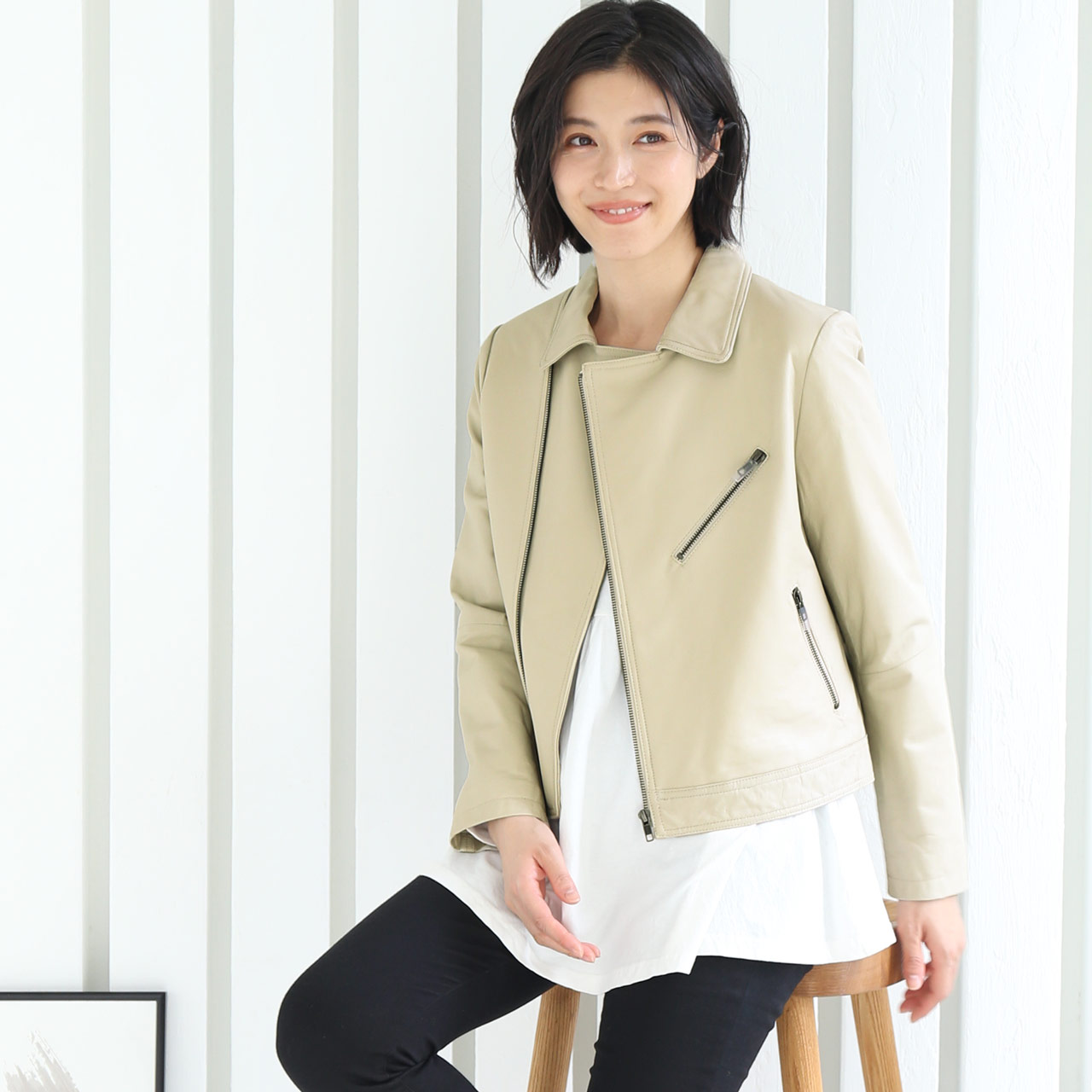 sankyo shokai（三京商会） ＜爆買＞ライダースジャケット レディース