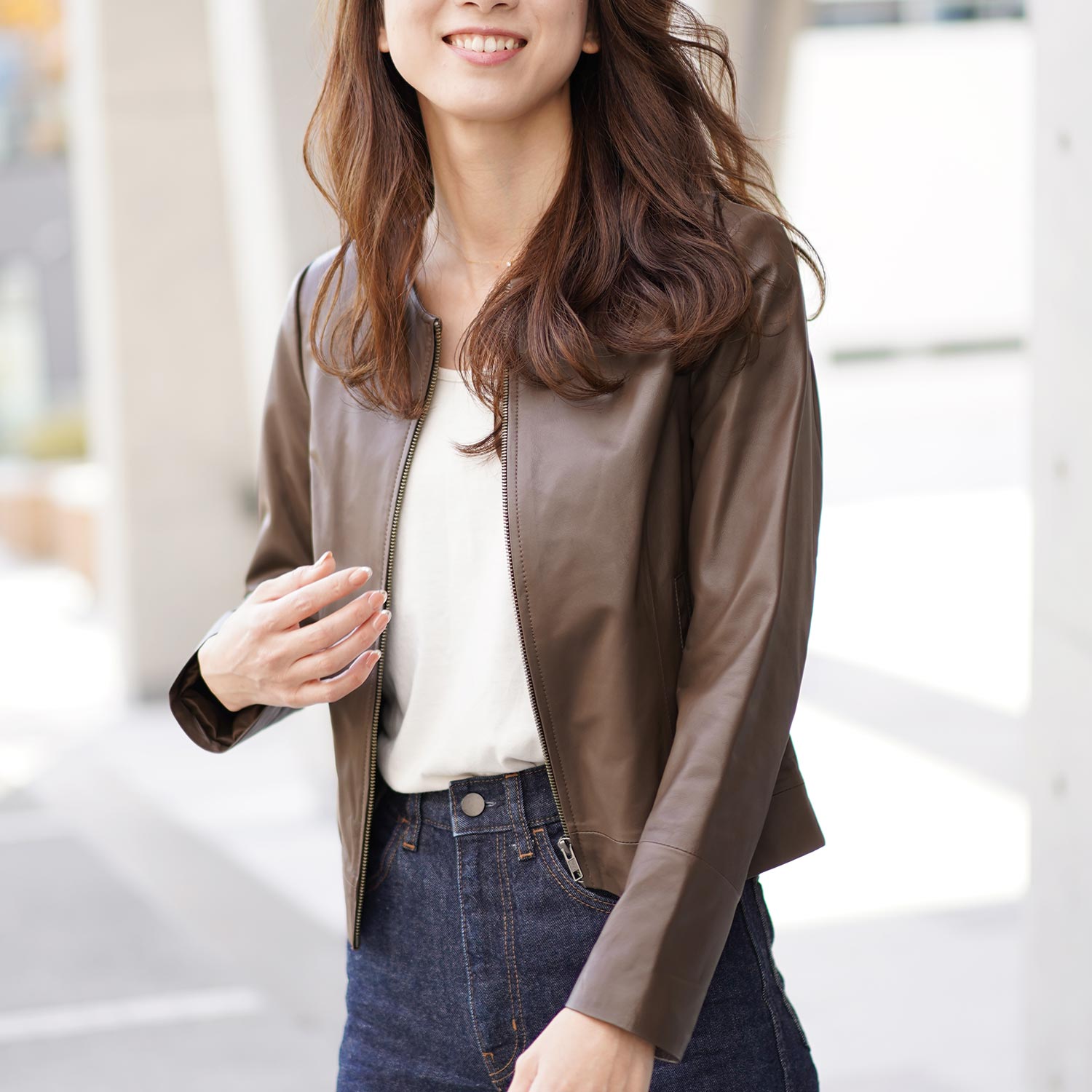 sankyo shokai（三京商会） ＜爆買＞レザージャケット レディース ノー