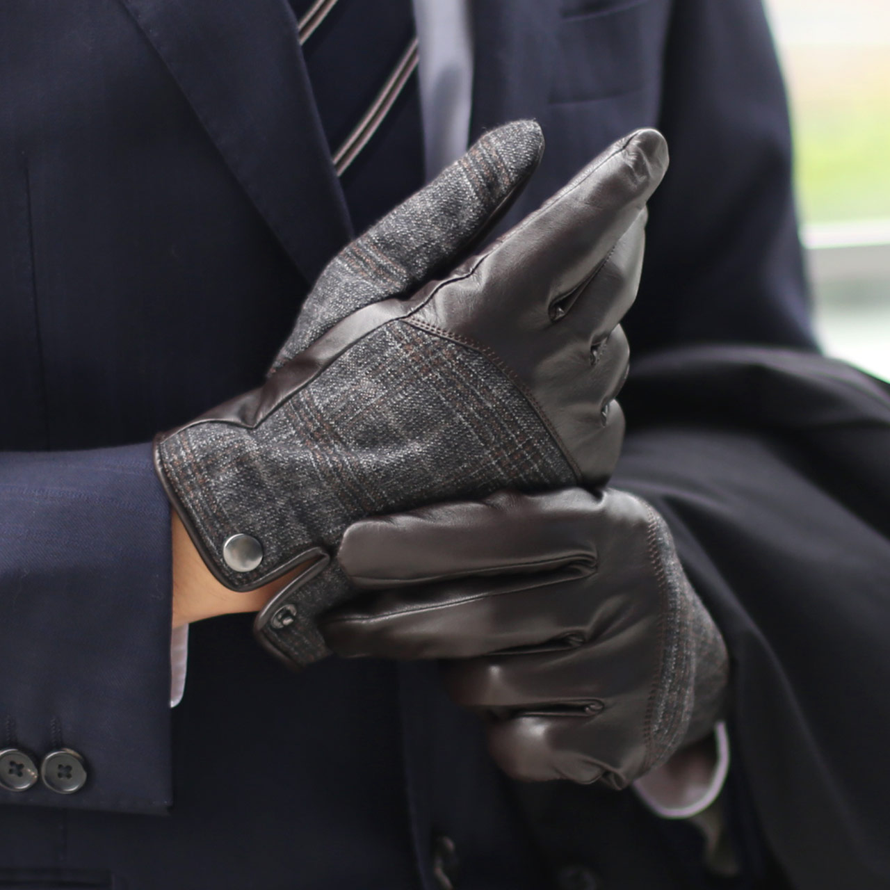 sankyo shokai（三京商会） ＜爆買＞レザー グローブ 手袋 メンズ 革