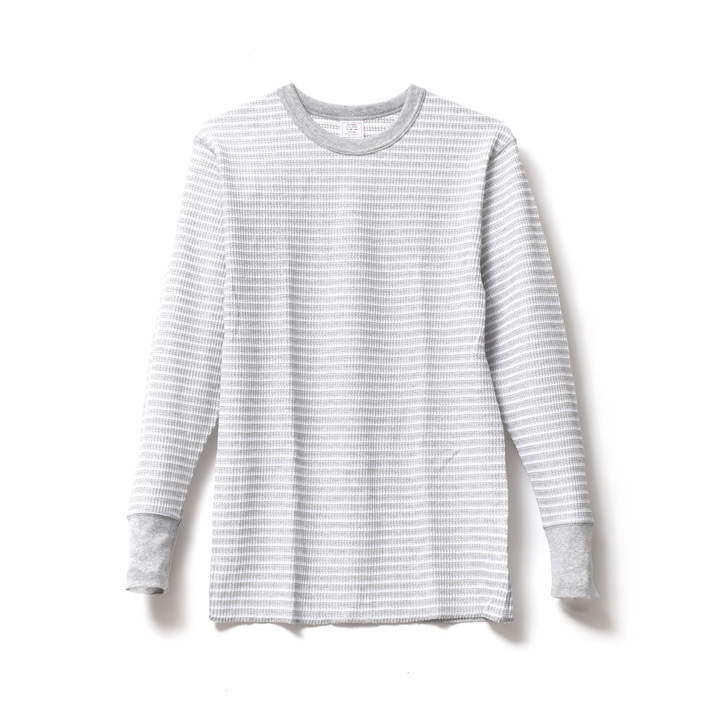 JEMORGAN（ジェーイーモーガン） ボーダー サーマル 長袖 メンズ