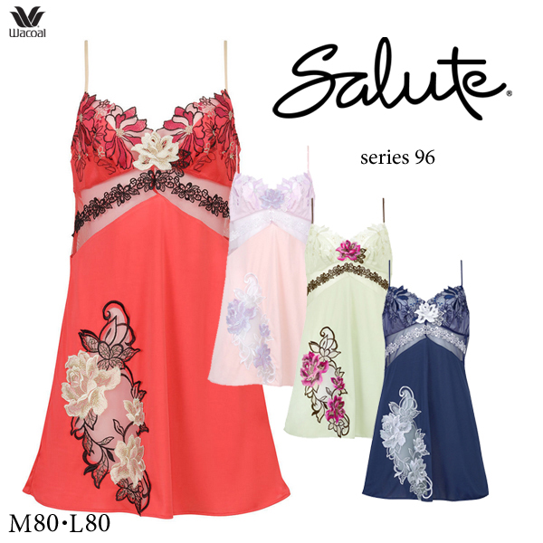 サルート（SALUTE） ワコール 96G スリップ STJ296 M・L/80丈