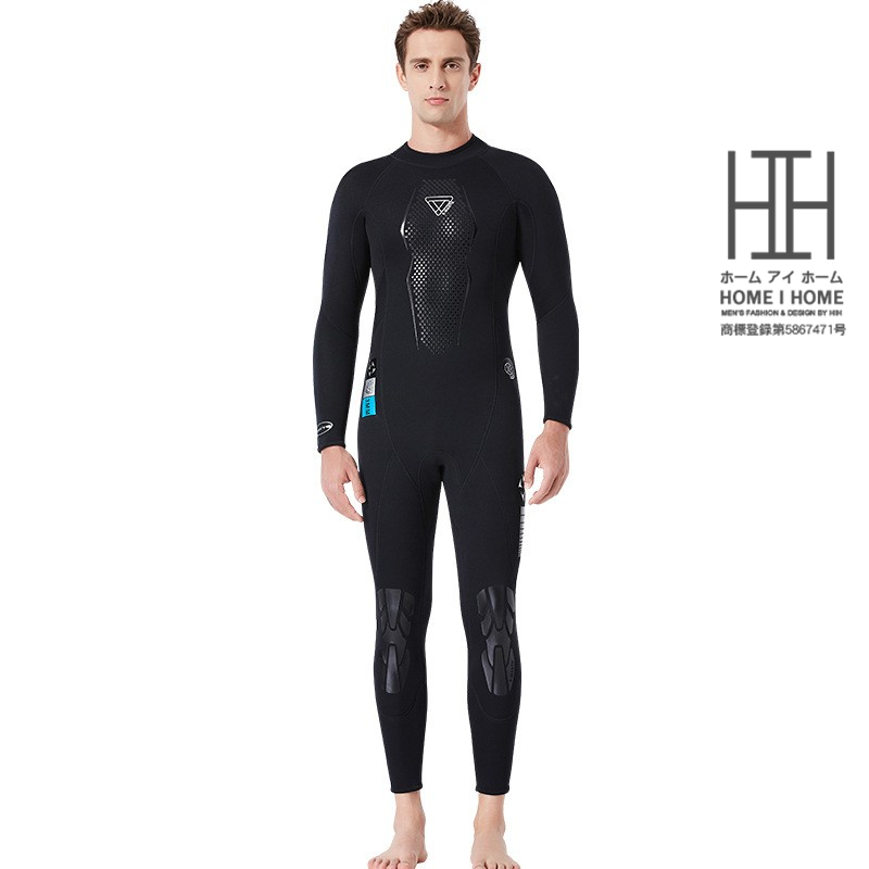 3mm ウェットスーツ フルスーツ ネオプレン切り替え メンズ ストレッチ