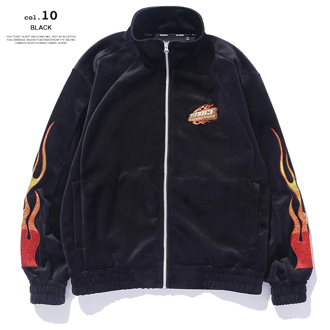 XLARGE（エクストラ ラージ） VELOUR TRACK JACKET ベロア トラック