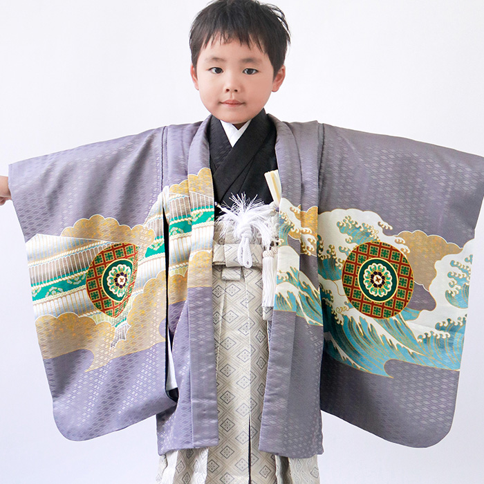 KYOETSU（京越） 【豪華安心12点フルセット】 七五三 着物 男の子 5歳
