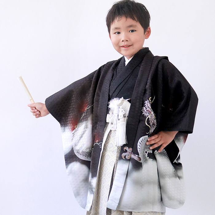 KYOETSU（京越） 【豪華安心12点フルセット】 七五三 着物 男の子 5歳