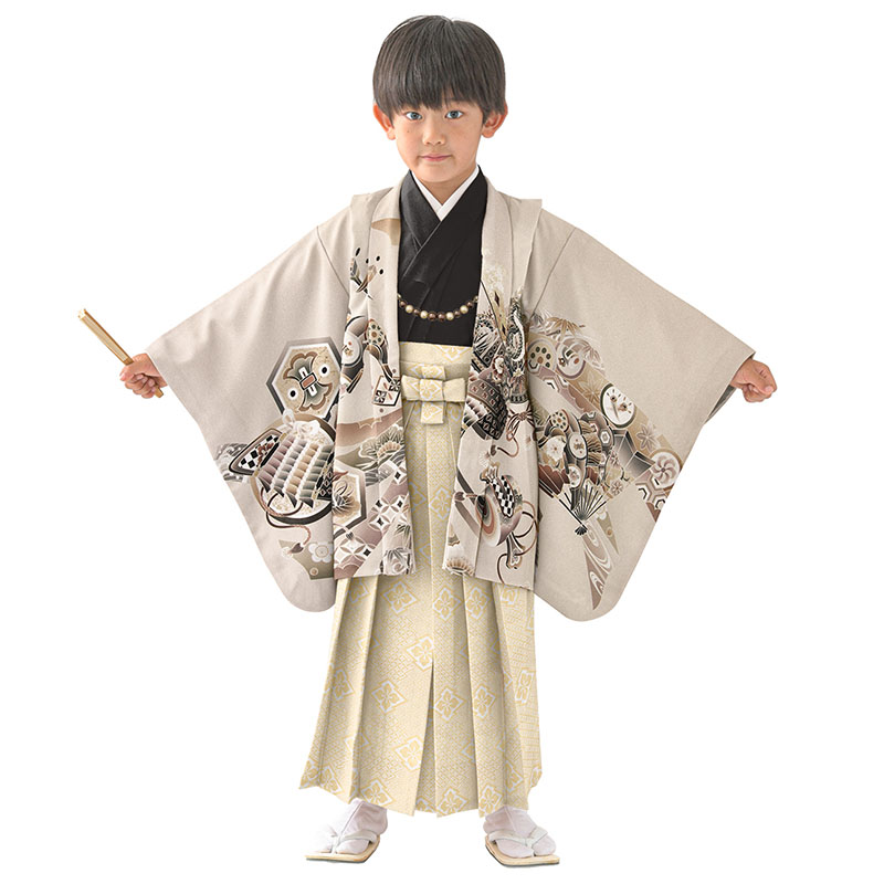 七五三 男の子 着物 フルセット 3歳 5歳 数5歳 満5歳 7歳 羽織 袴 14点