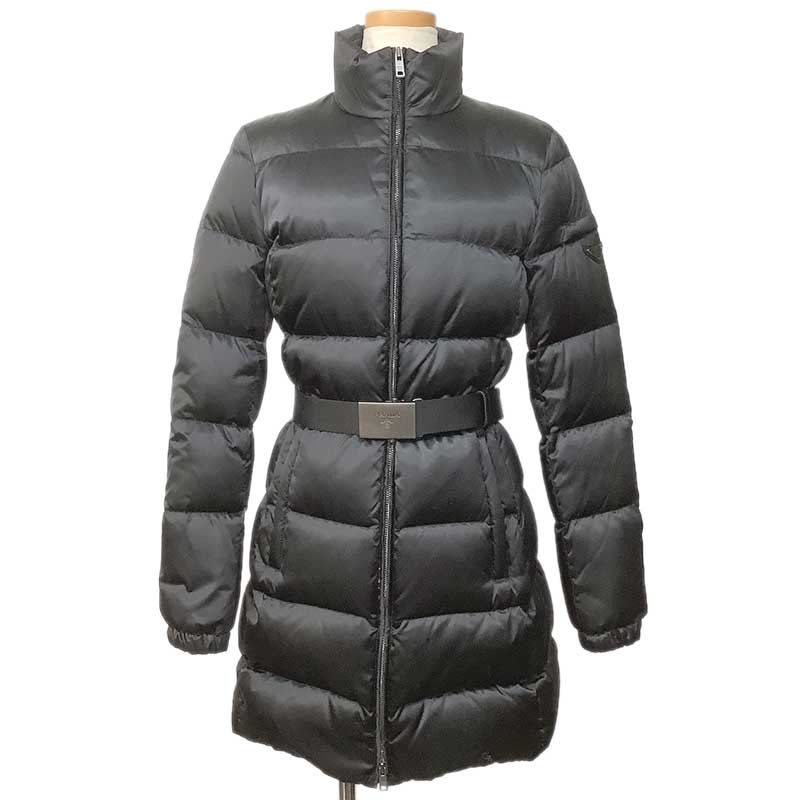 PRADA SPORT プラダスポーツ ダウンコート ナイロン ダウン フェザー