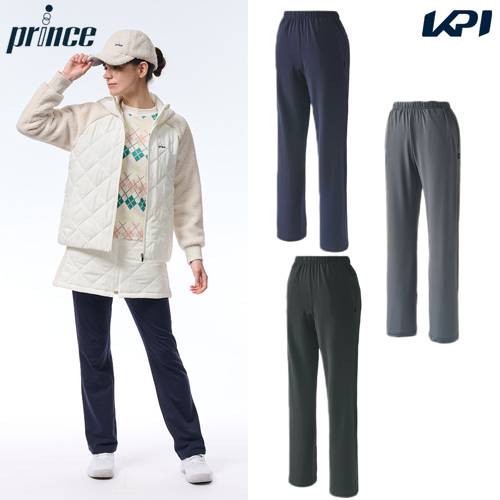 Prince（プリンス） テニスウェア レディース 裏起毛スリムフィット