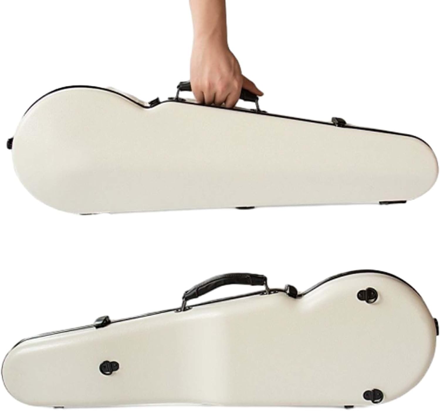 4/4バイオリンケース 湿度計内蔵のプロフェッショナルバイオリンケース