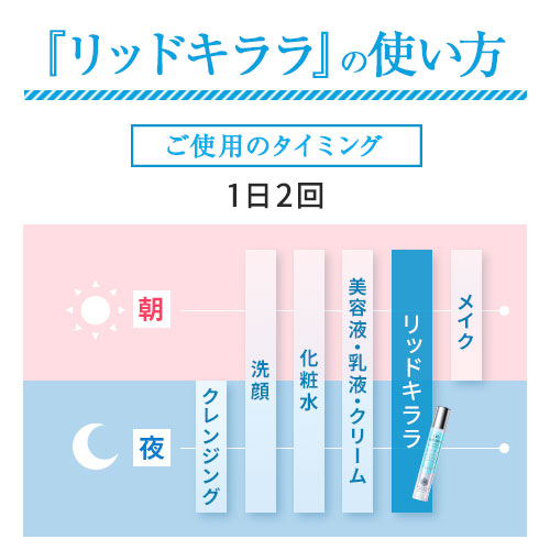 北の快適工房 【爆買WEEKセール!】公式 リッドキララ 3個セット まぶた