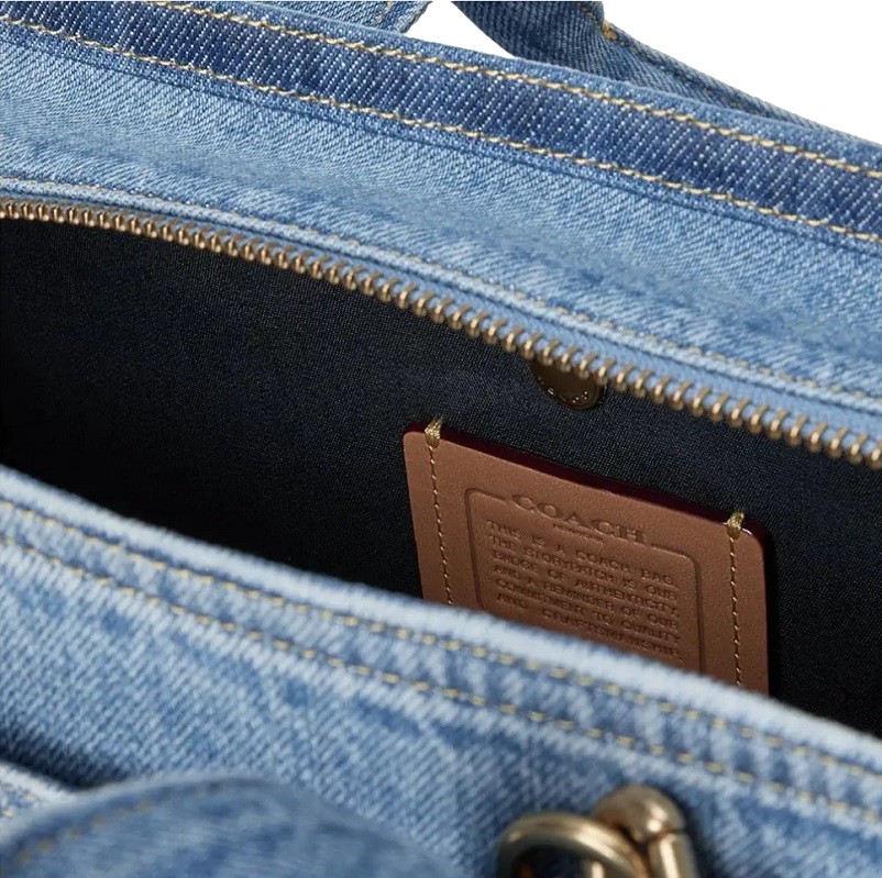 COACH（コーチ） デニムバッグ 2025春新作 CR659 トートバッグ
