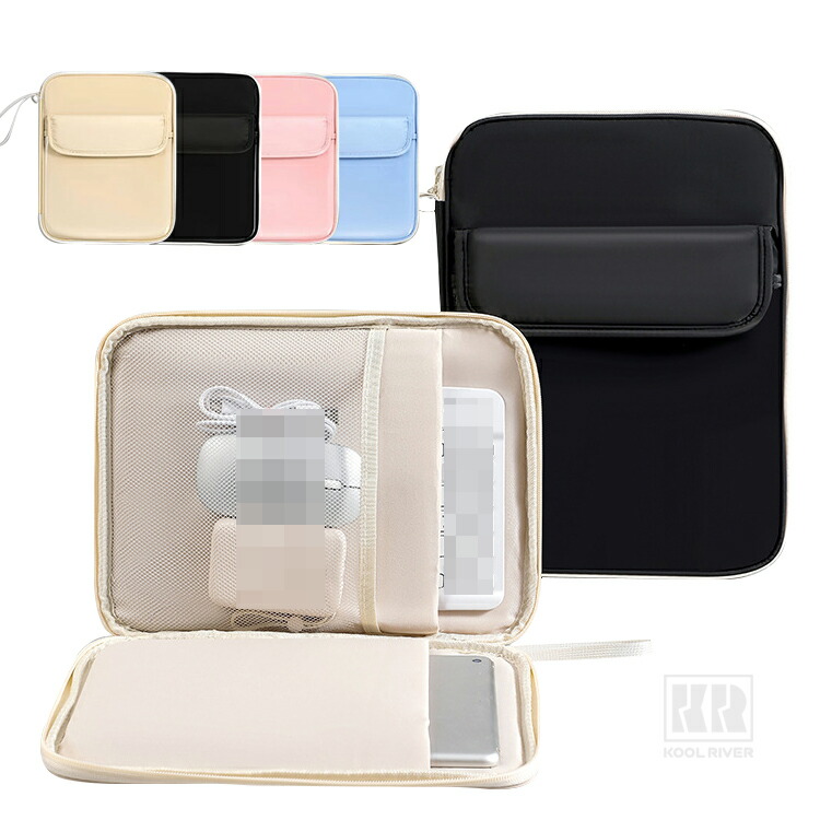 3COINS 10.1インチ タブレット カバー 手提げかばん かわいい