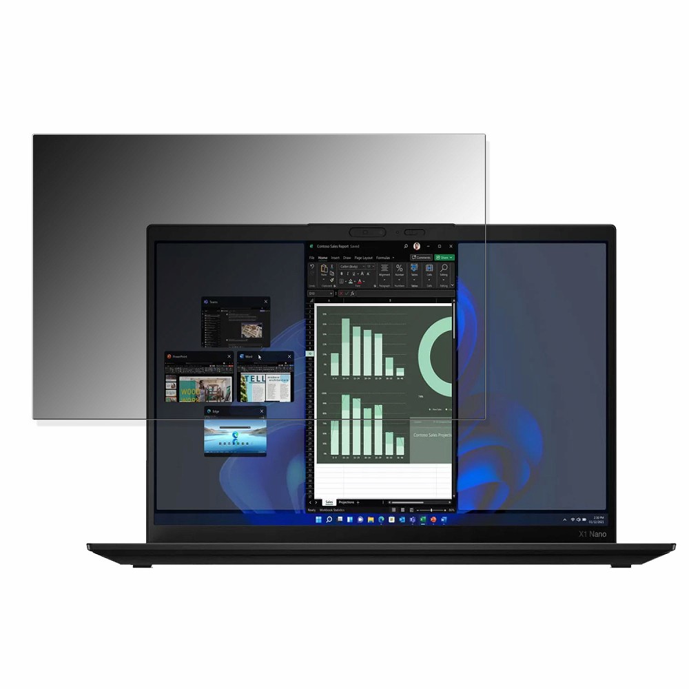 Lenovo ThinkPad X1 Carbon Gen 10 14インチ 16:10 向けの 覗き見防止