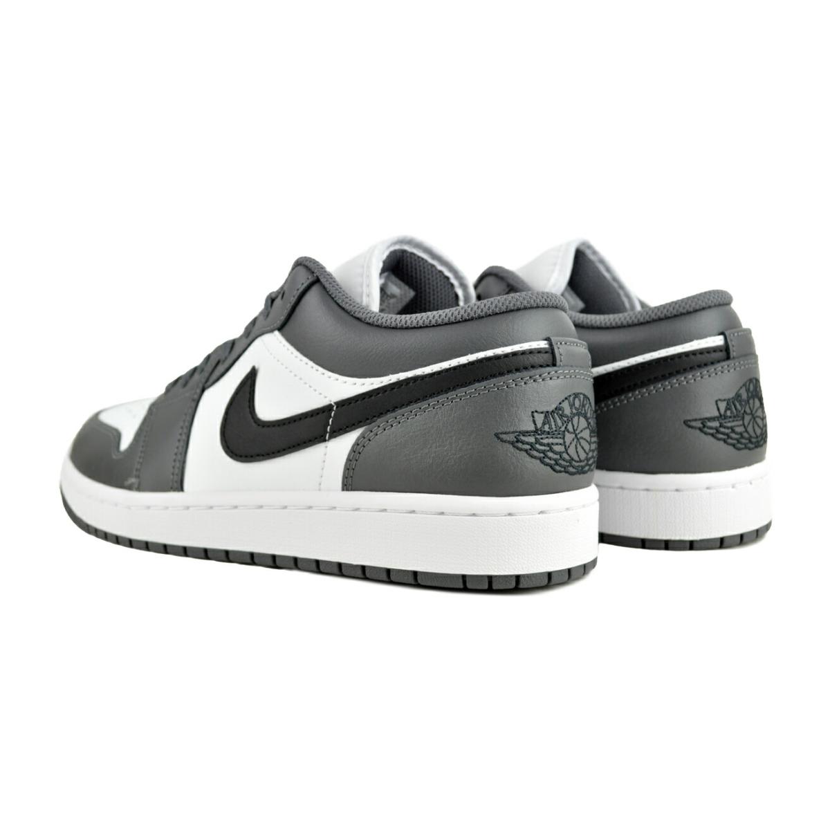 エア ジョーダン 1 NIKE AIR JORDAN LOW wht/blk-iron grey 553558-152