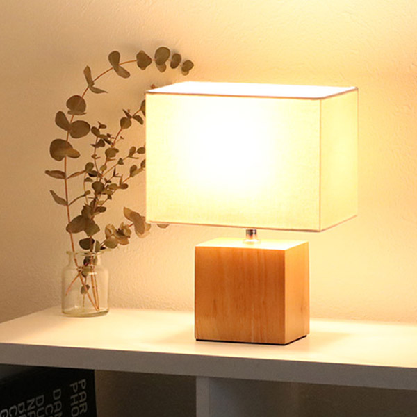 キシマ（KISHIMA） 照明 テーブルランプ LED対応 スクエア スタンド