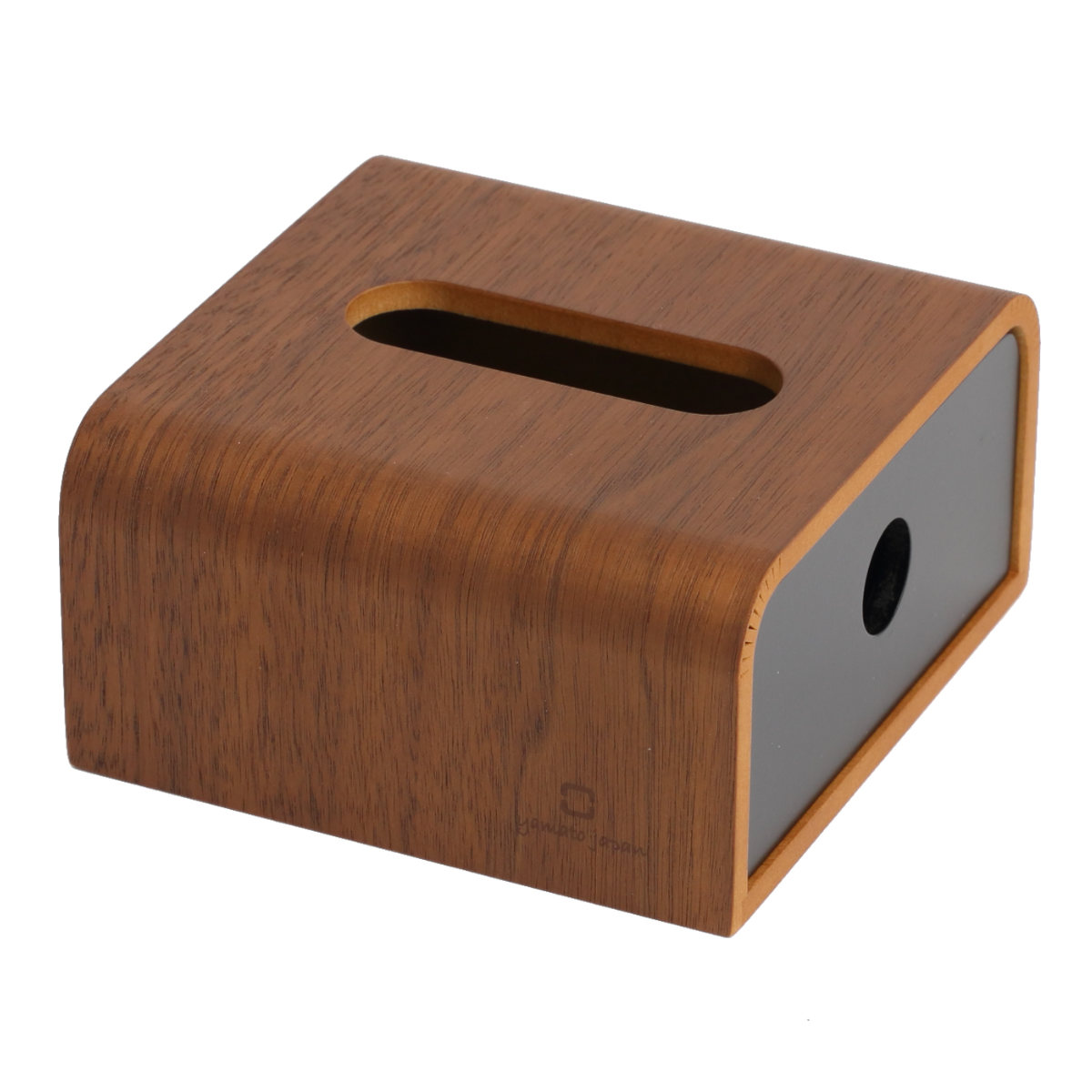 ヤマト工芸 ティッシュケース half slide in 木製 （ おしゃれ