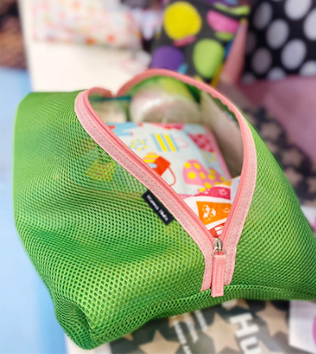 Hanna Hula（ハンナフラ） ポーチ メッシュポーチ 消臭 抗菌