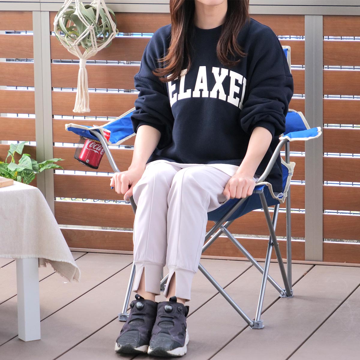 CAPTAIN STAG（キャプテンスタッグ） アウトドアチェア 折りたたみ